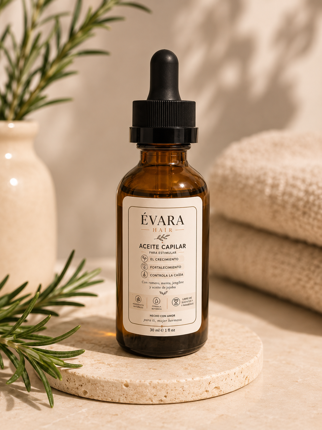 Aceite Capilar Évara