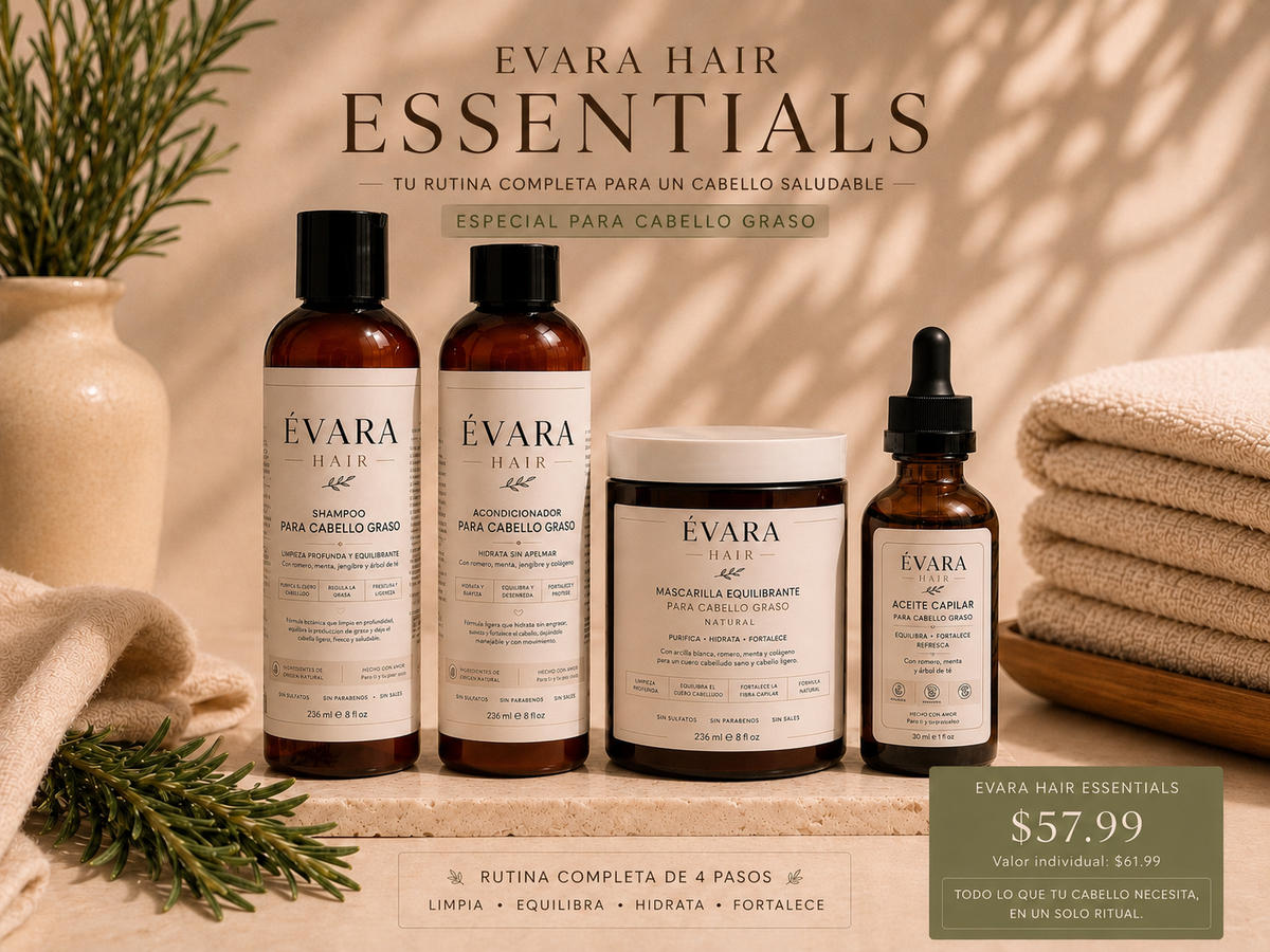 ÊVARA HAIR ESSENTIALS CABELLO GRASO
