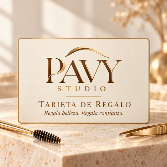Tarjeta de regalo Pavy Studio