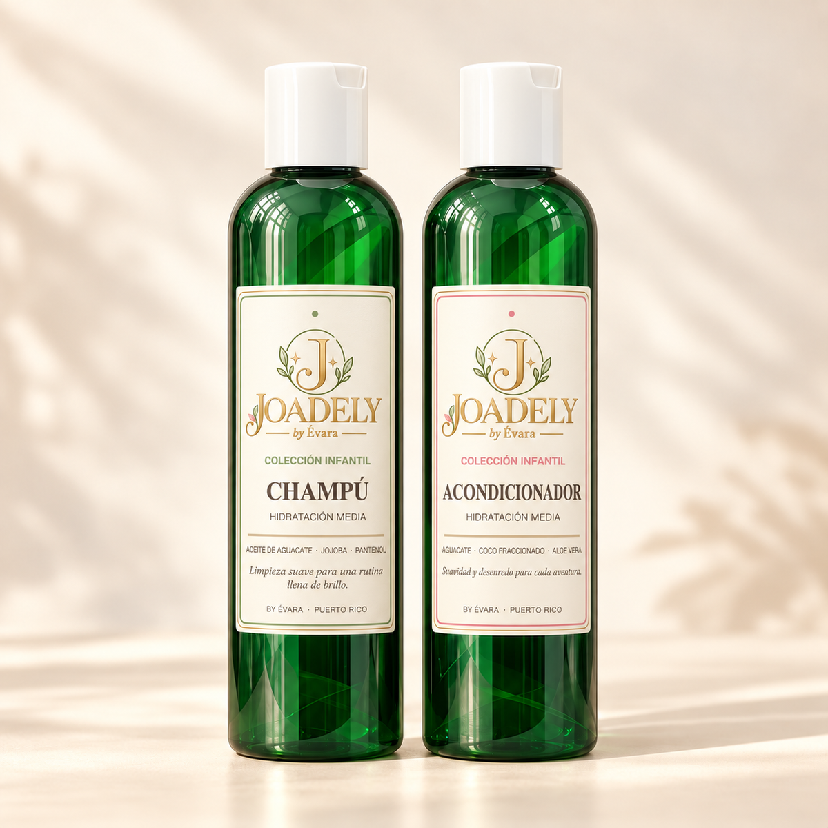 Shampoo y acondicionador Joadely By Évara
