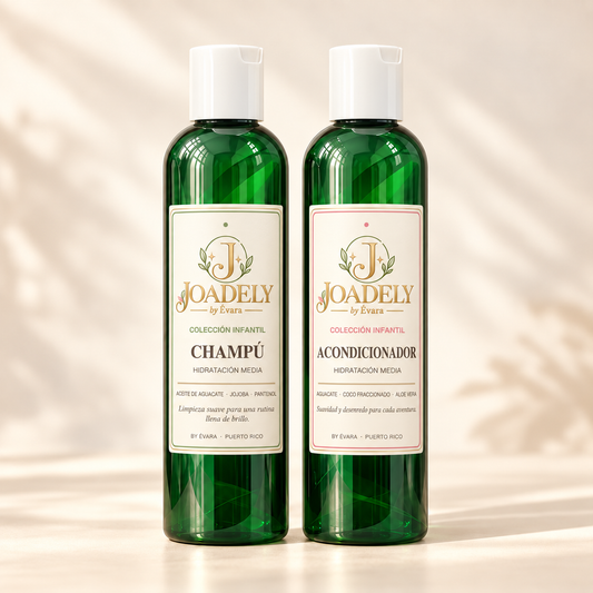 Shampoo y acondicionador Joadely By Évara
